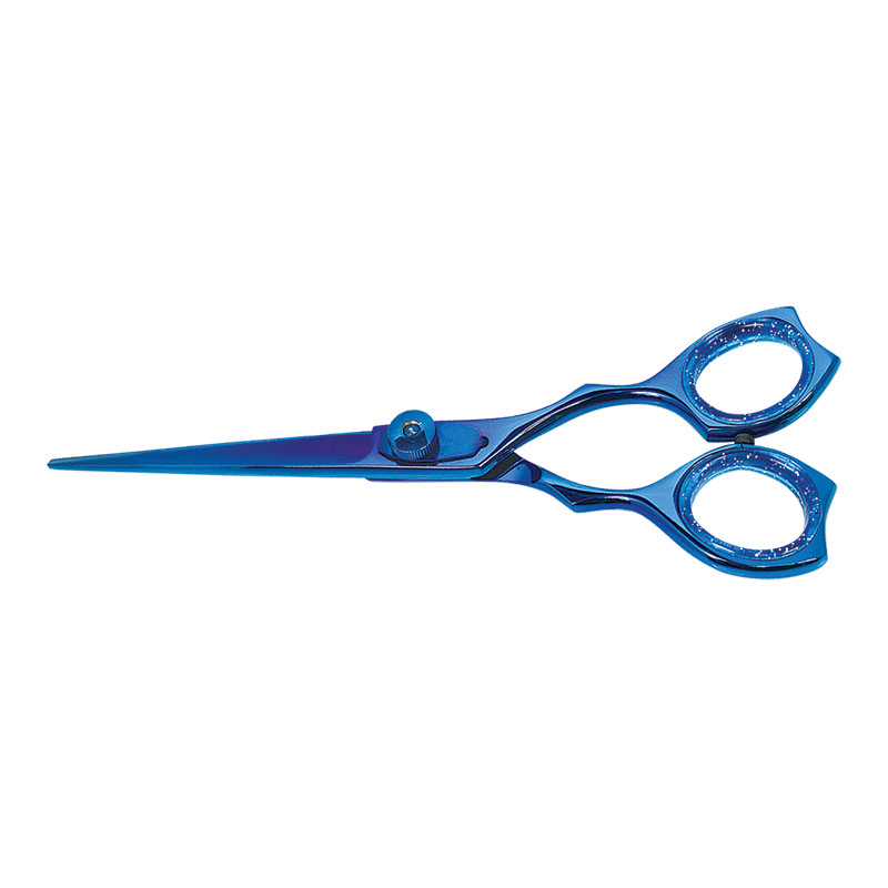Professional Hairdressing Scissors Blue Plasma Coating